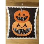 m. lynne designs happy halloween swedish dishcloth