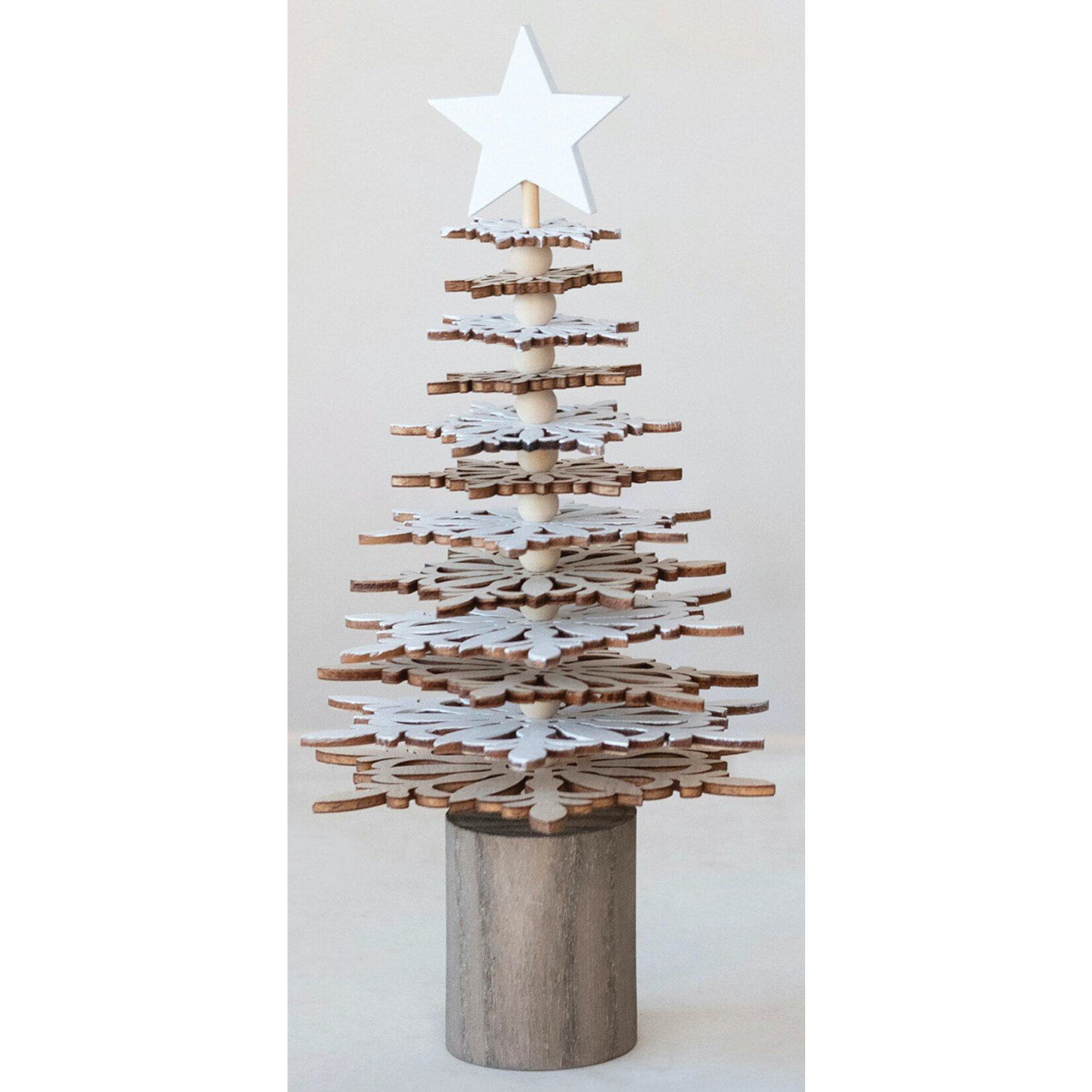m. lynne designs wooden christmas tree
