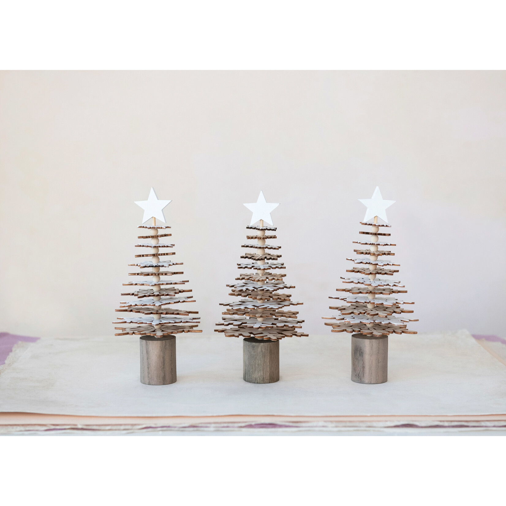 m. lynne designs wooden christmas tree