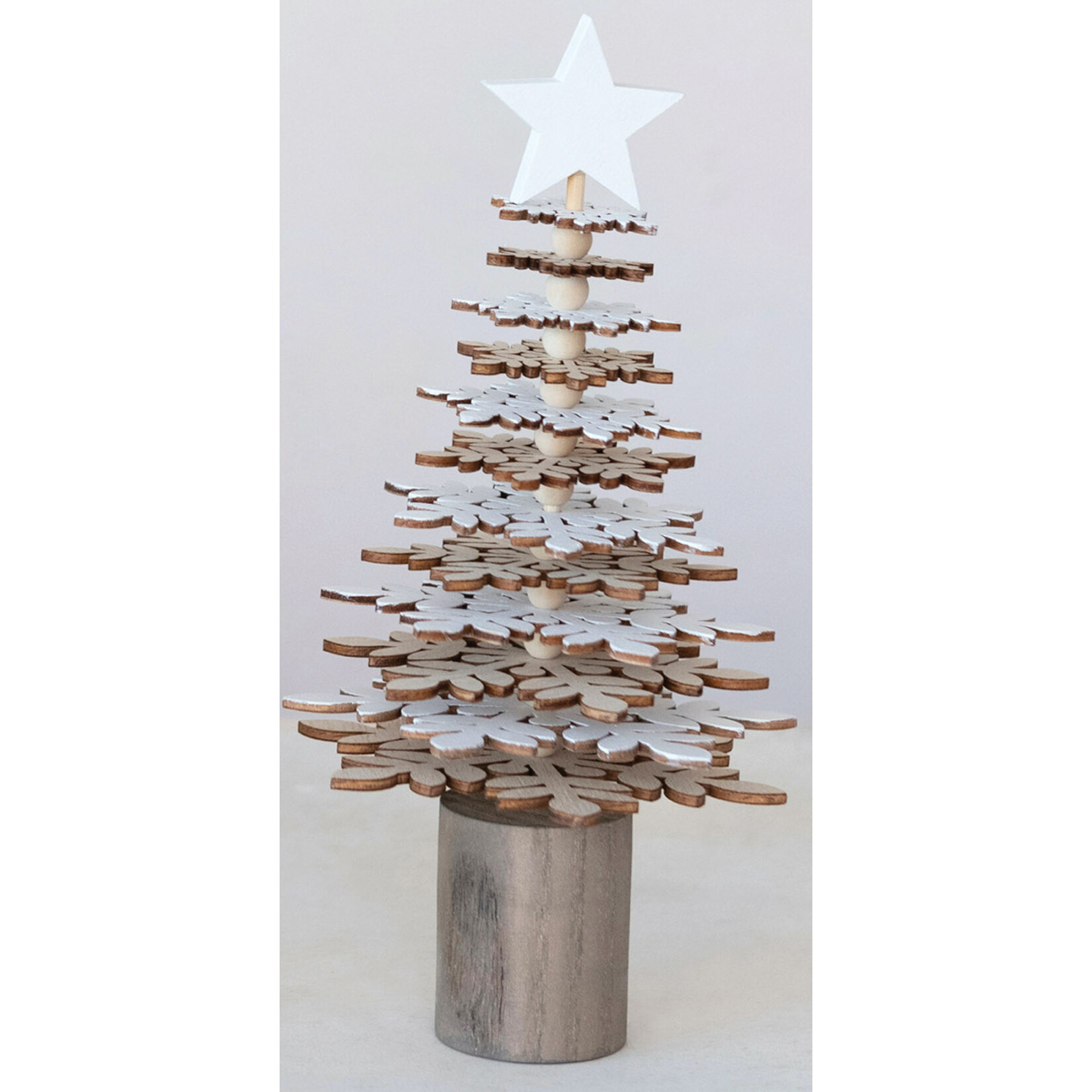 m. lynne designs wooden christmas tree