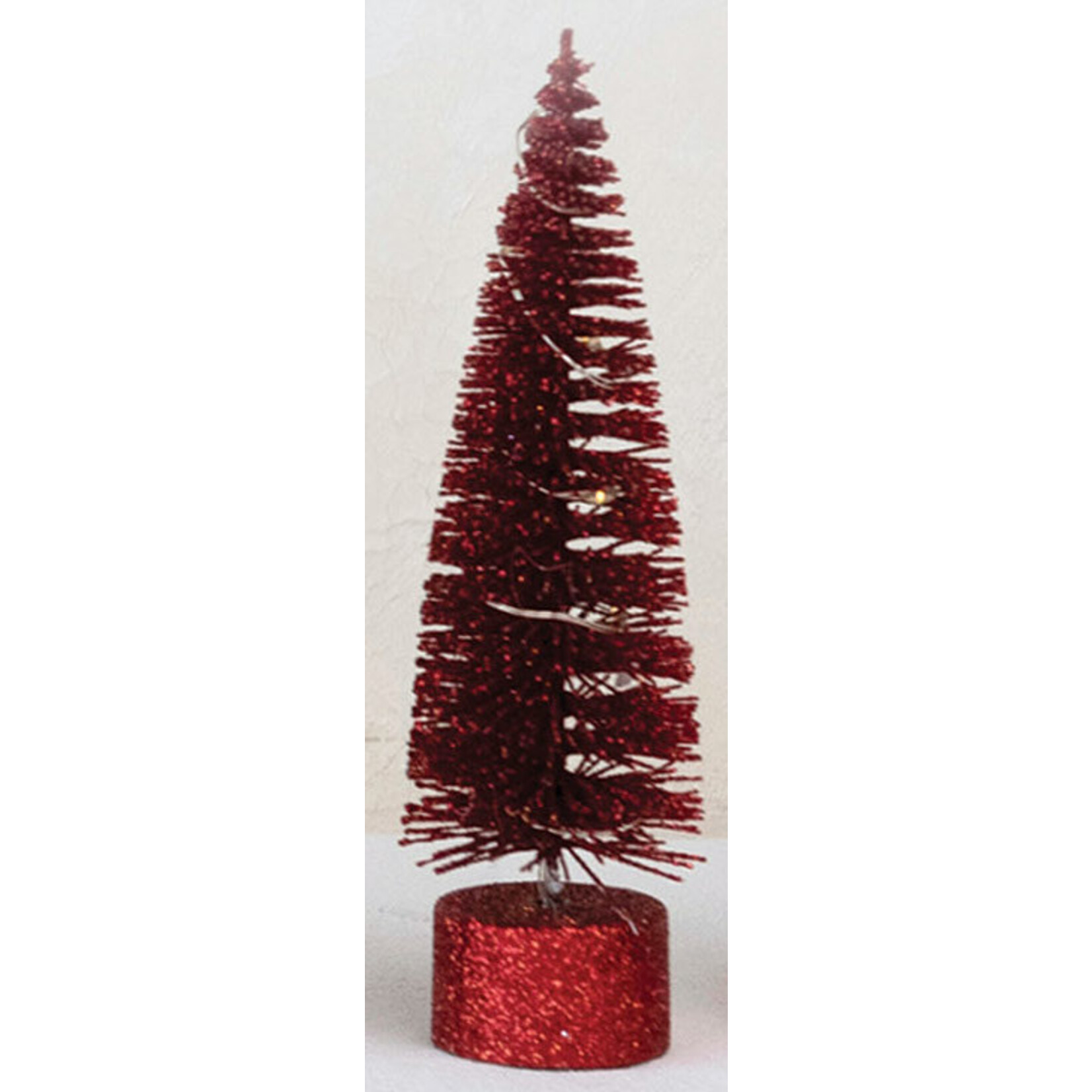 bottlebrush tree with LED