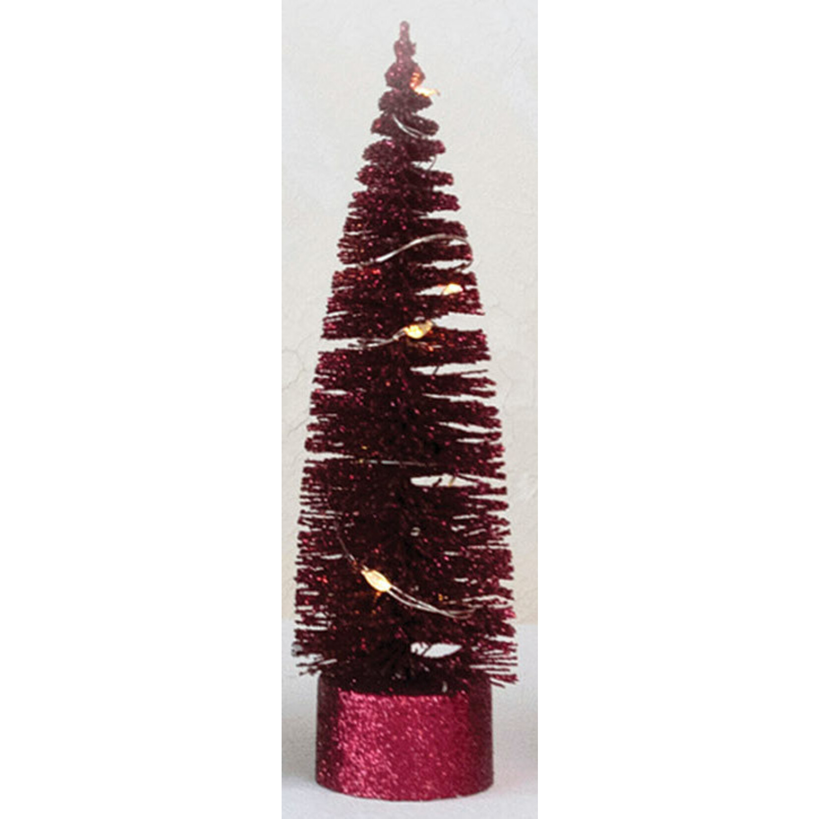 bottlebrush tree with LED