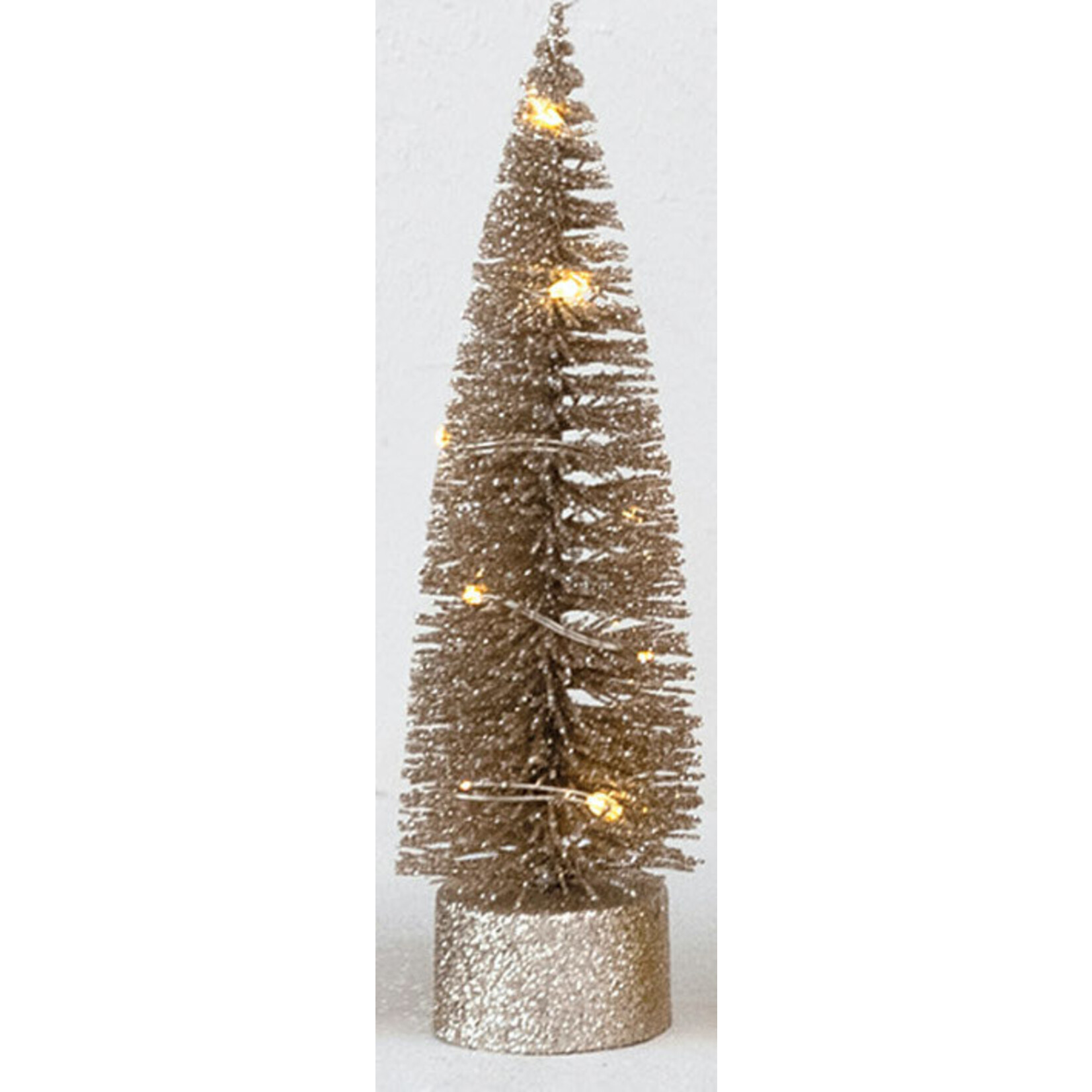bottlebrush tree with LED