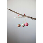 m. lynne designs hand-painted paper mache ornament