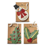 m. lynne designs christmas loofah