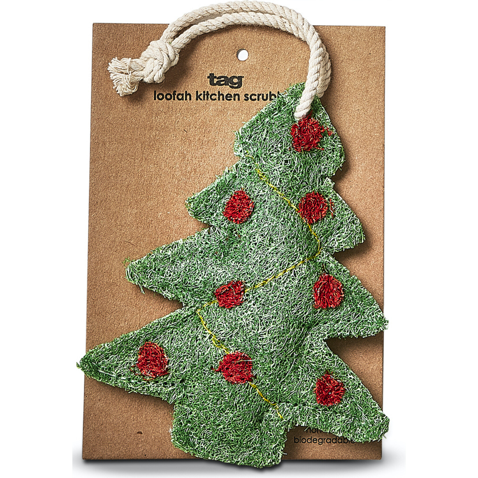 m. lynne designs christmas loofah