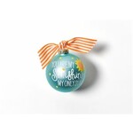 coton colors you are my sunshine glass ornament