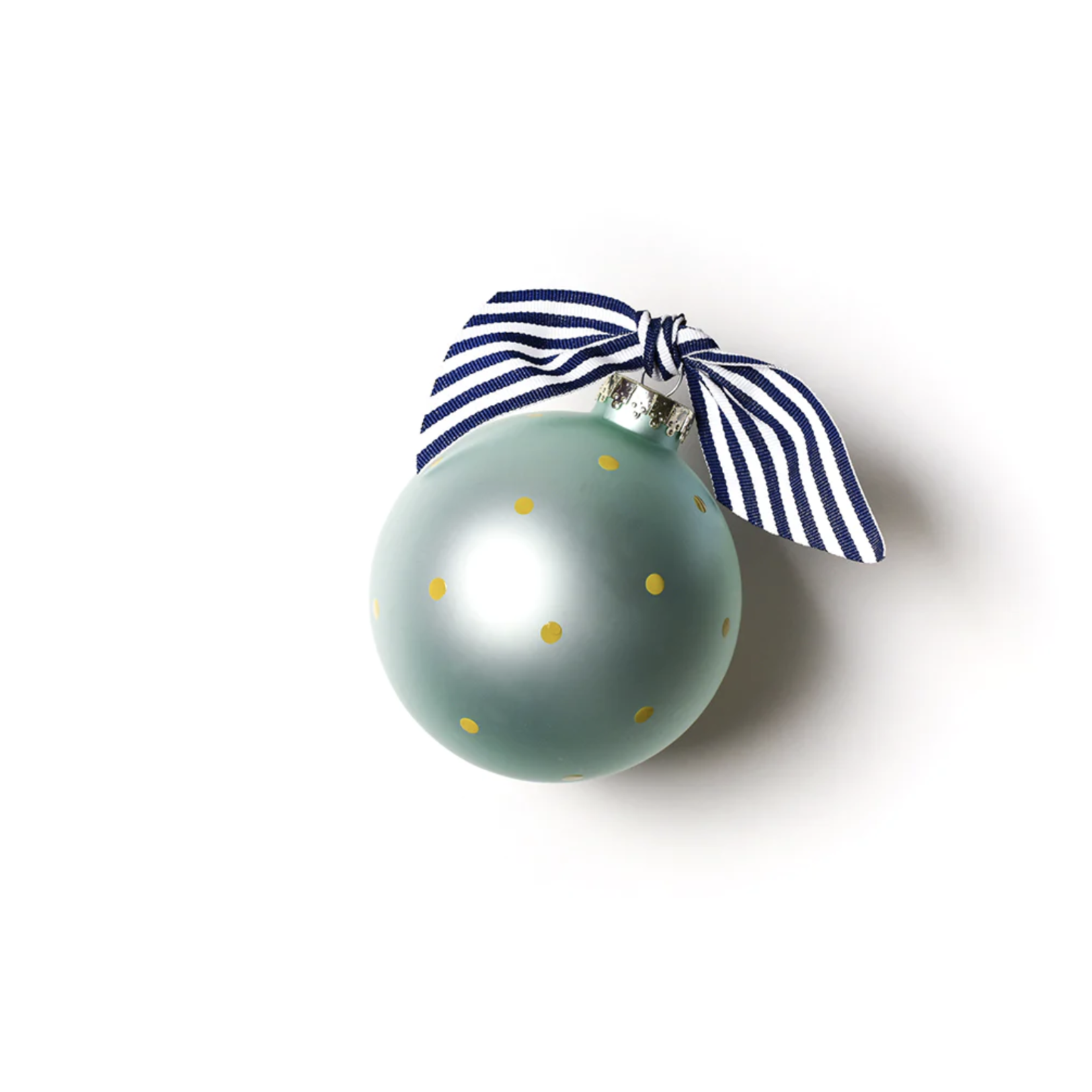 coton colors on the farm tractor glass ornament