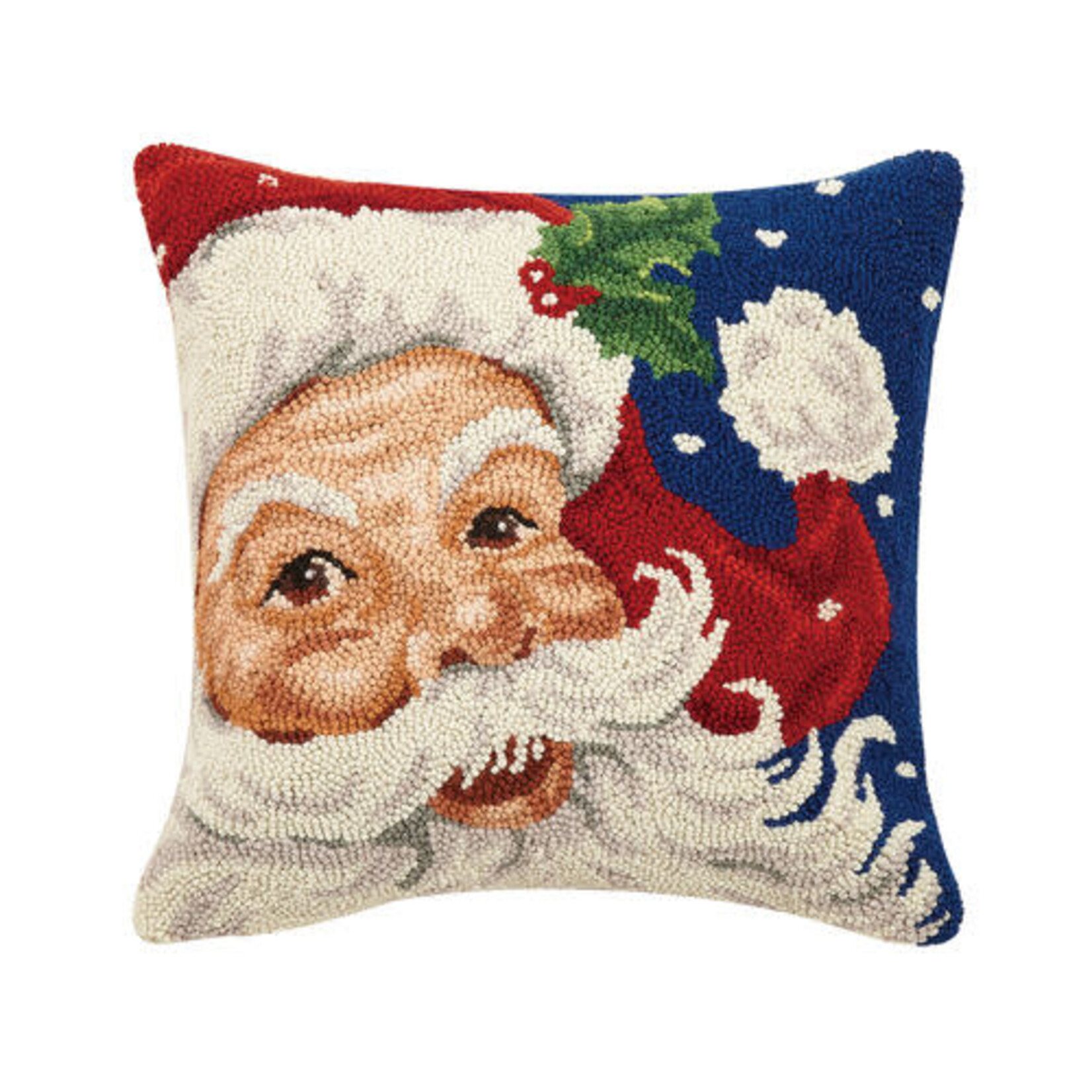 m. lynne designs classic santa hook pillow