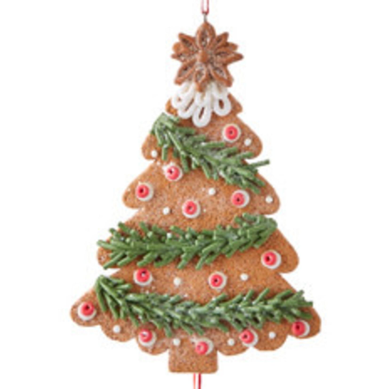 m. lynne designs holiday gingerbread ornament