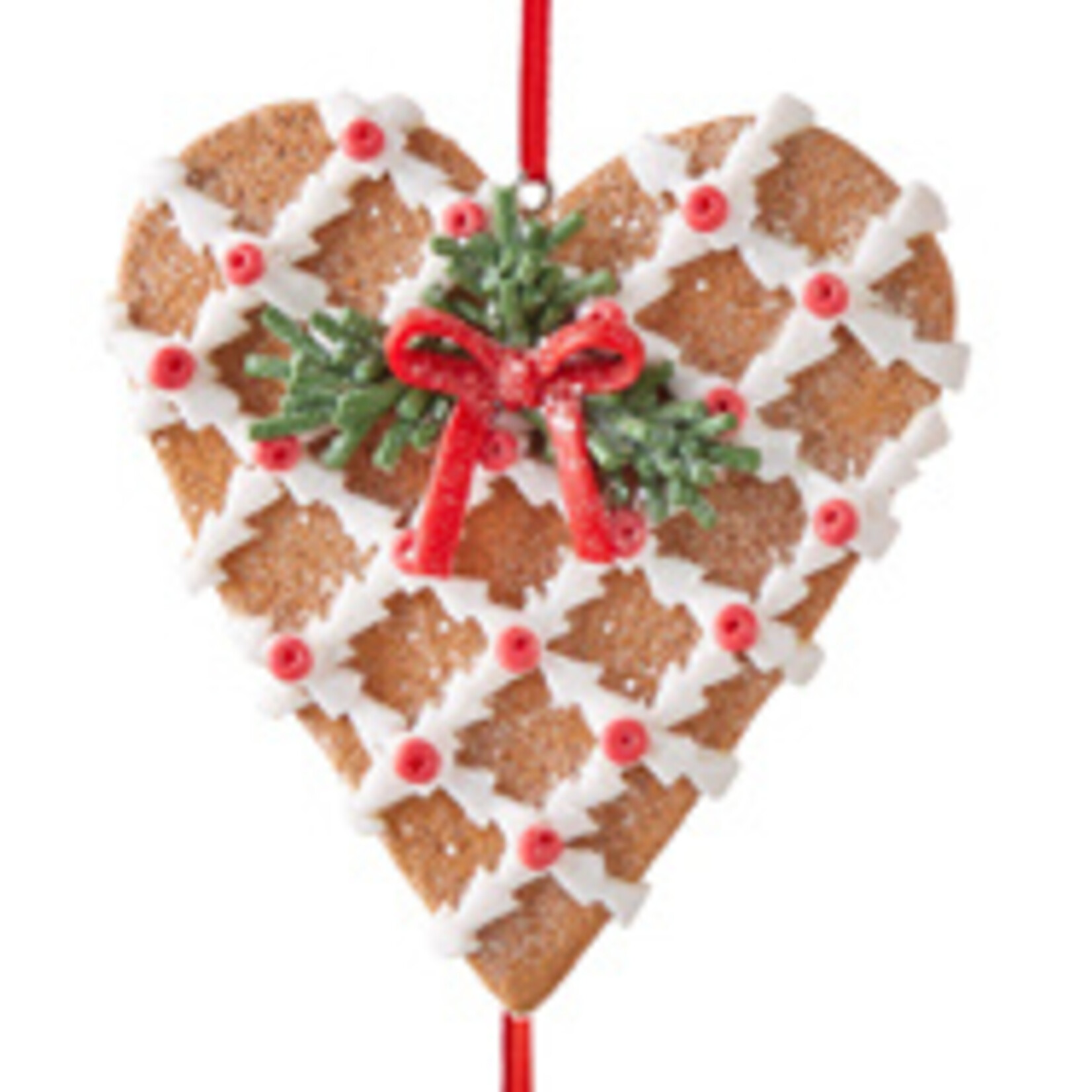 m. lynne designs holiday gingerbread ornament