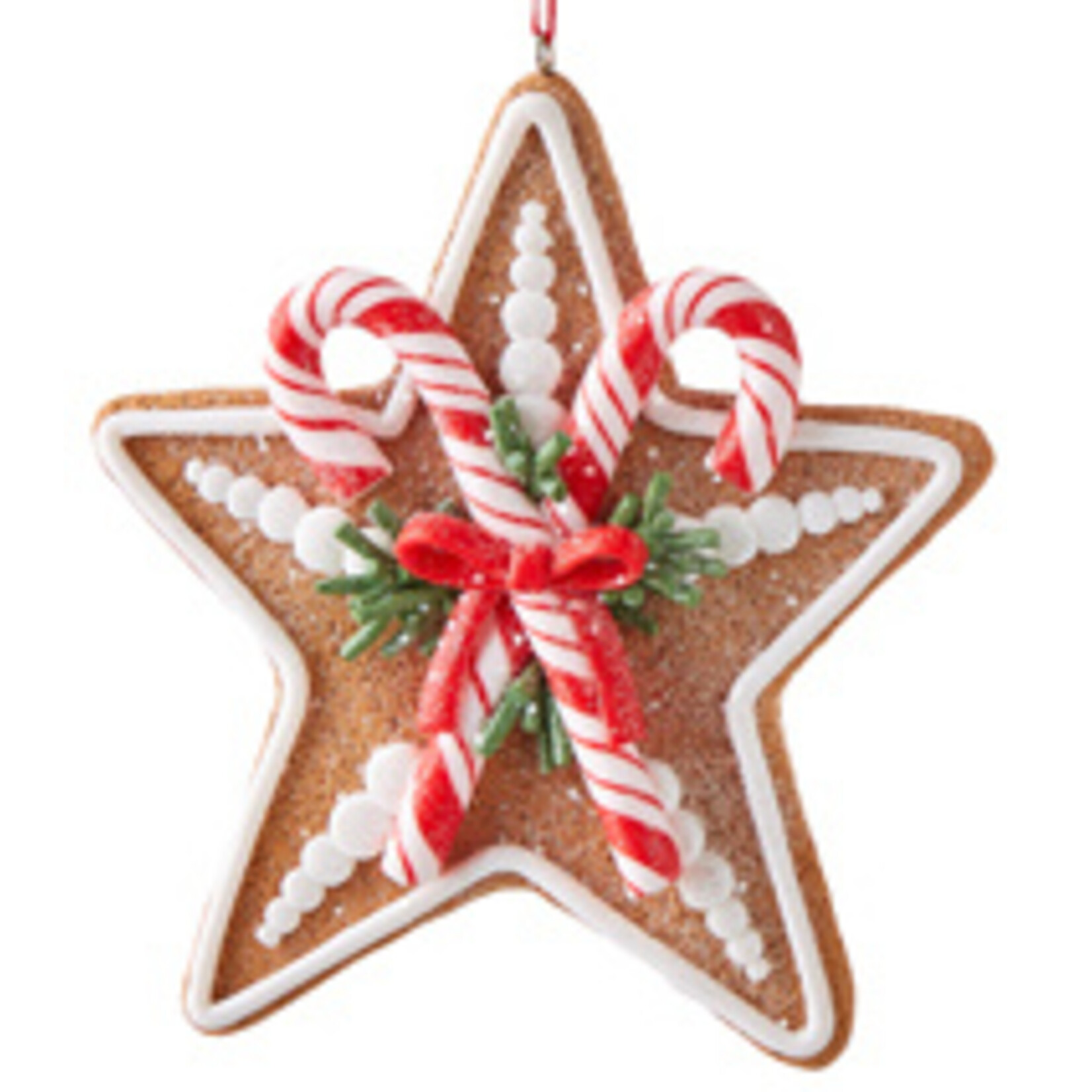 m. lynne designs holiday gingerbread ornament