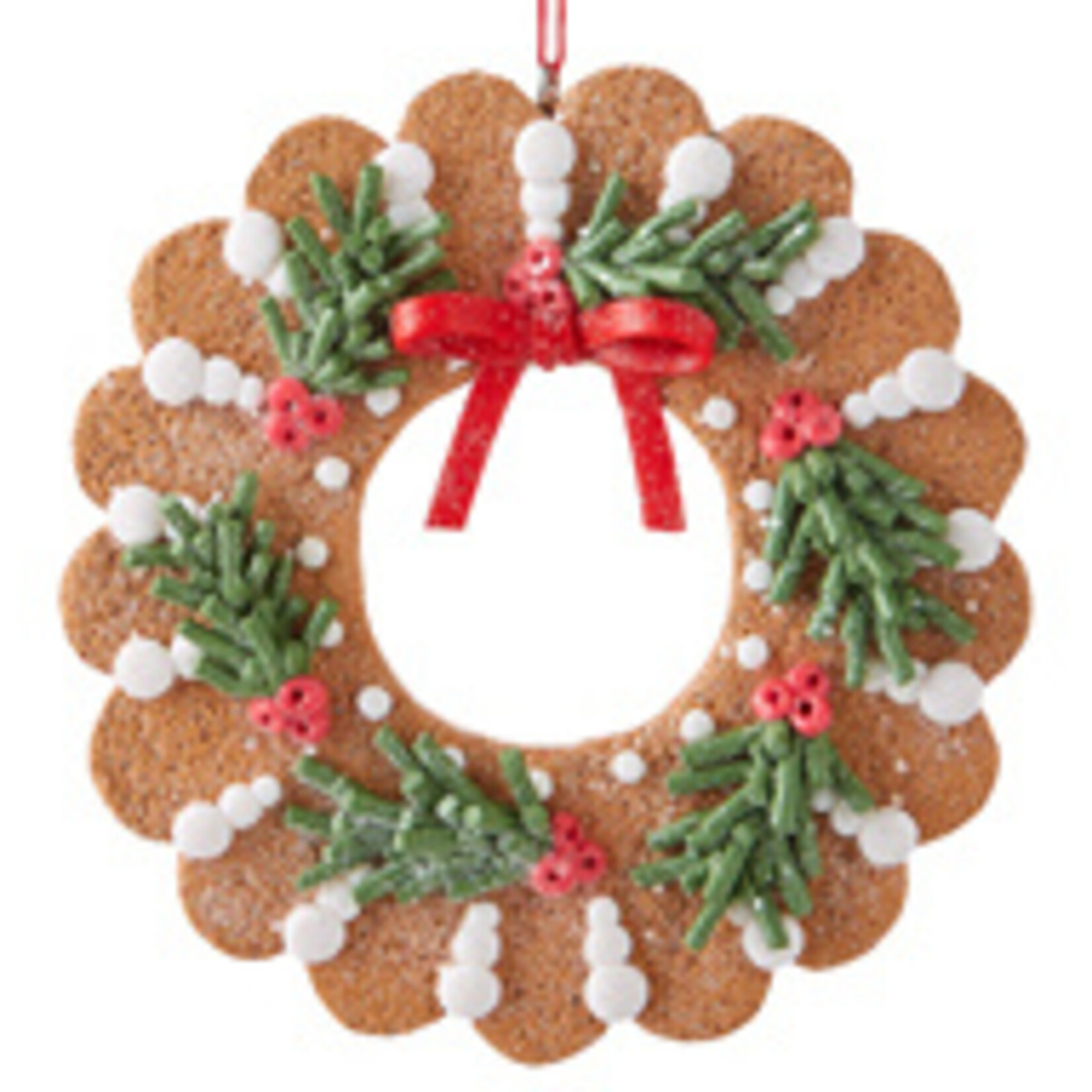 m. lynne designs holiday gingerbread ornament