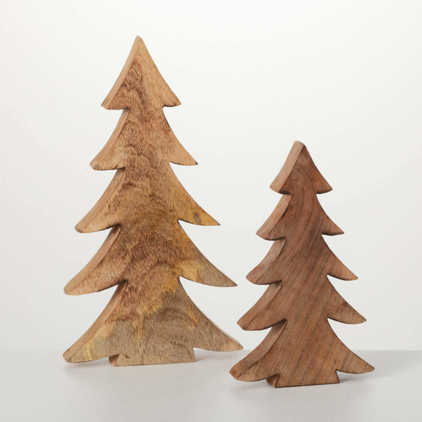 m. lynne designs wooden shaped trees