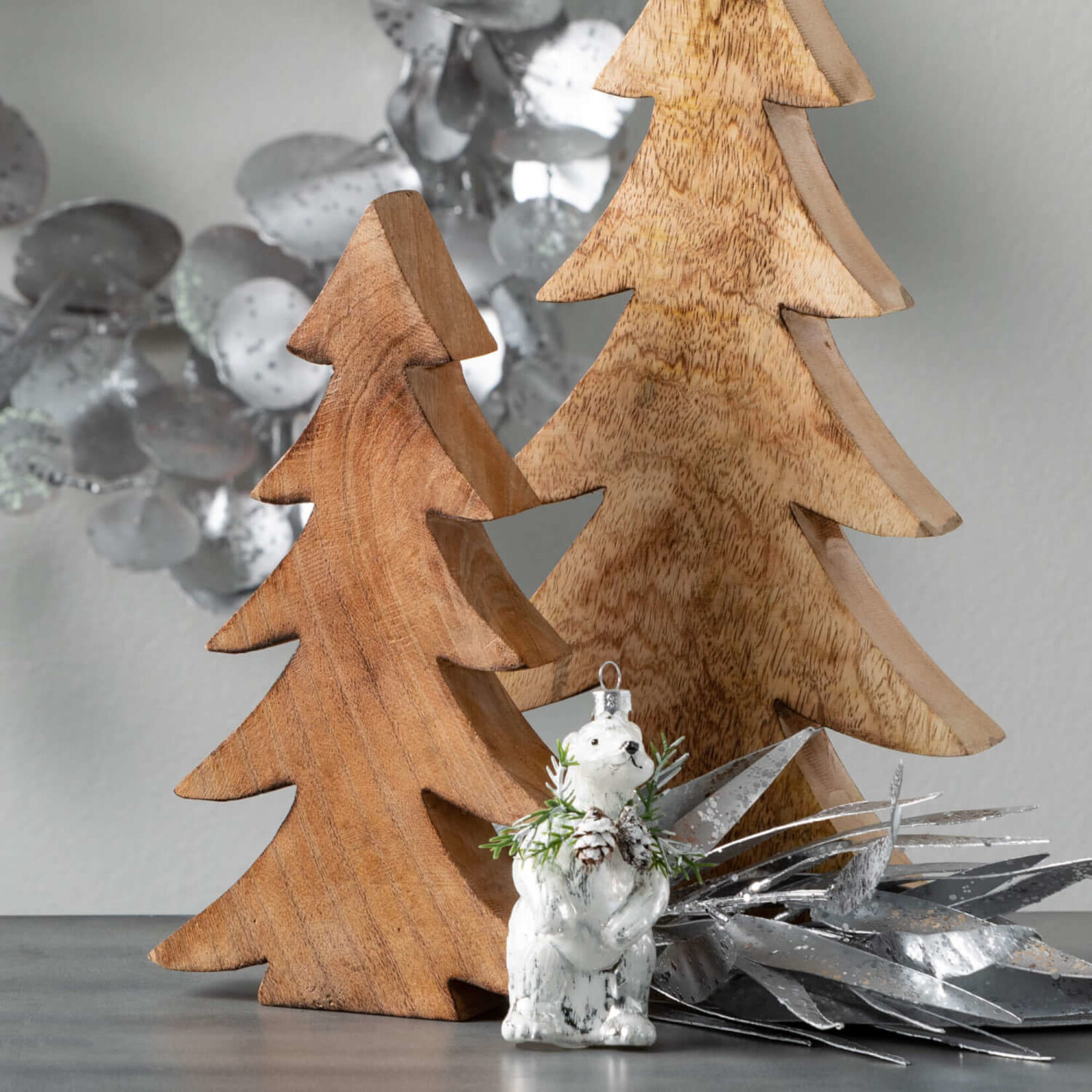 m. lynne designs wooden shaped trees