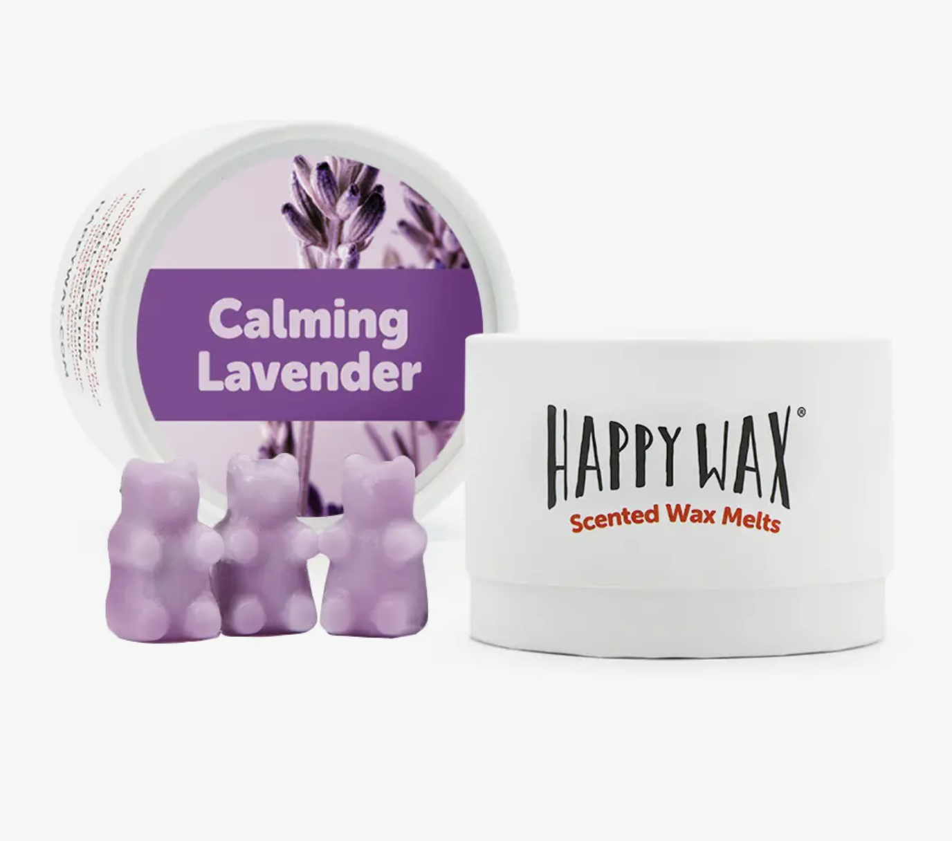 happy wax Calming Lavender Tin Melts