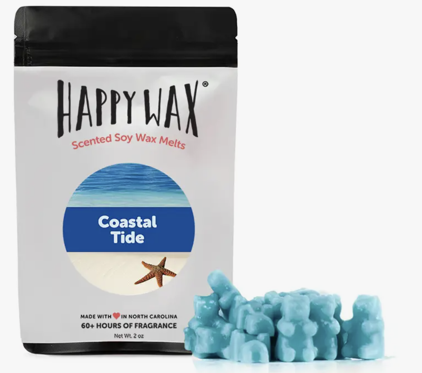 happy wax Coastal Tide Pouch Melts
