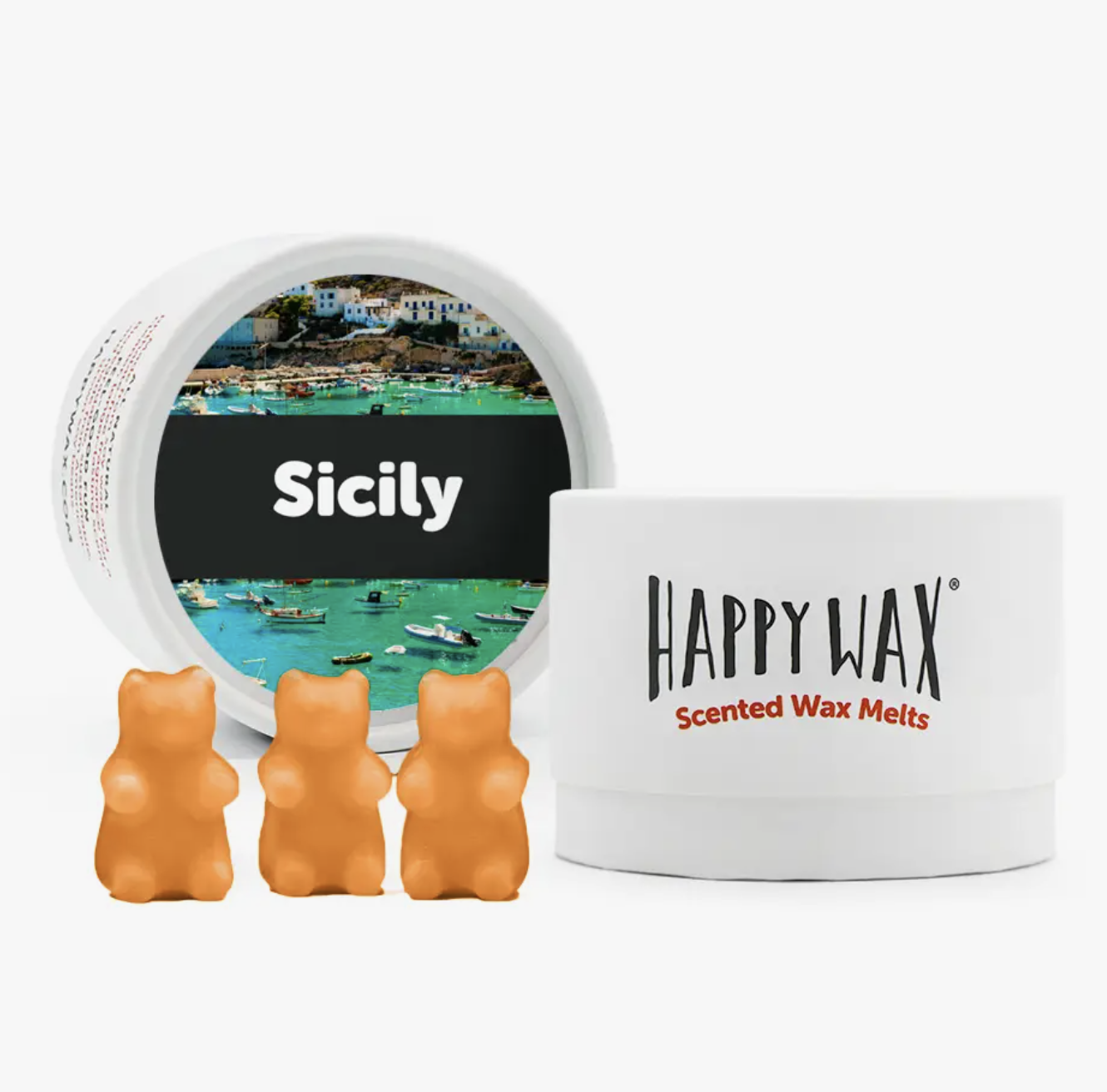 happy wax Sicily Tin Melts