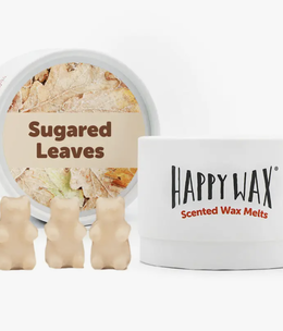 happy wax Sugared Leaves Melts