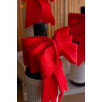 m. lynne designs red felt bow topper