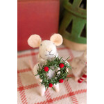m. lynne designs felt christmas mouse