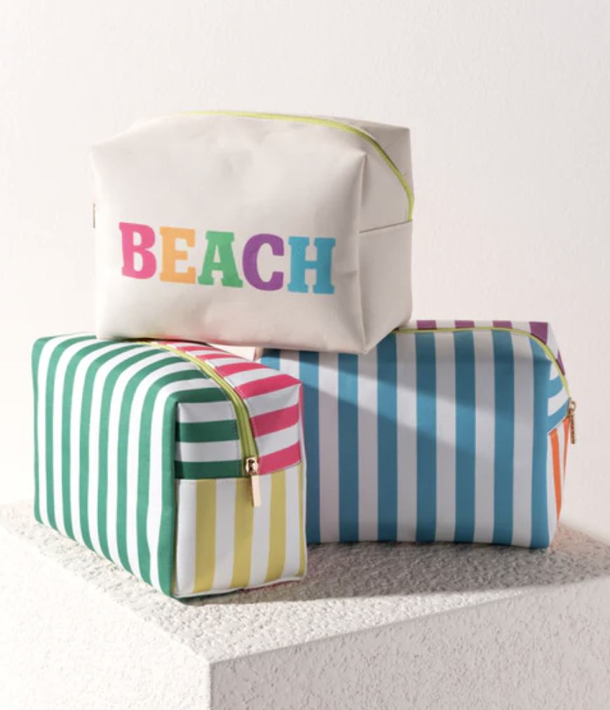 available at m. lynne designs Green Spiaggia Pouch