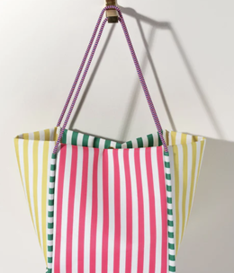 available at m. lynne designs Green Spiaggia Tote