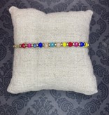 available at m. lynne designs Multi Jewel with Gold Accents Bracelet