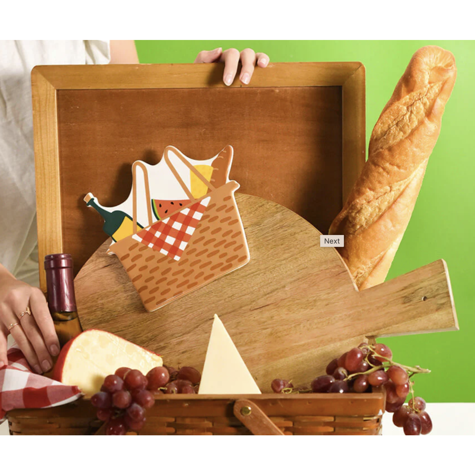happy everything picnic basket big attachment
