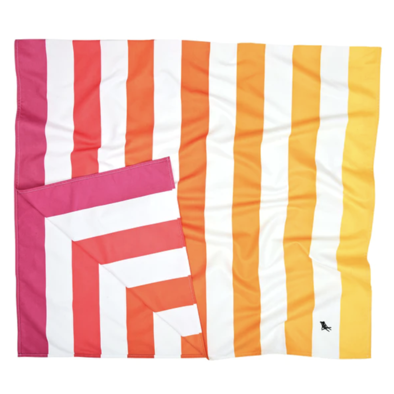 dock & bay summer peach sunrise quick dry towel