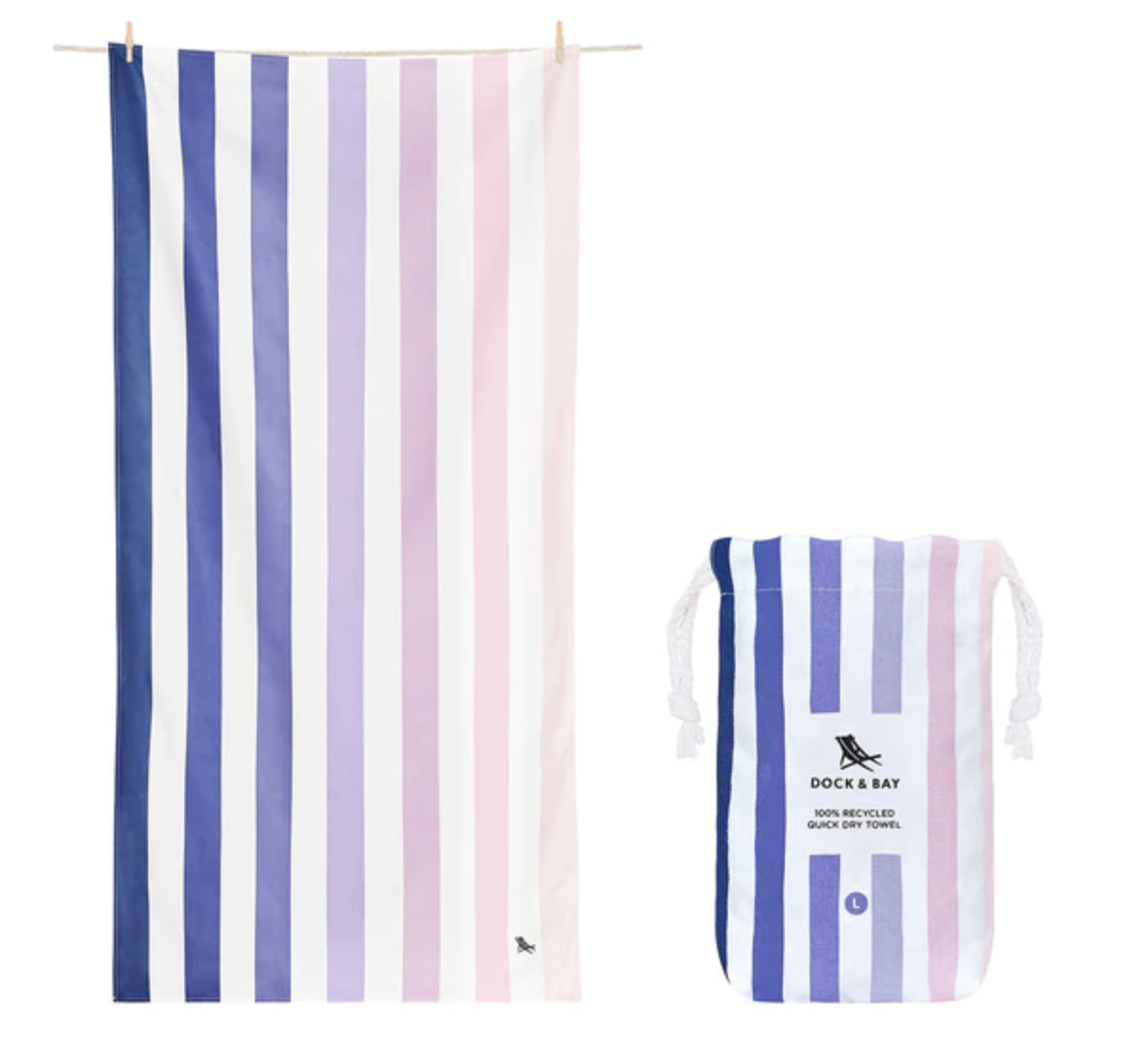 dock & bay Summer Dusk to Dawn Quick Dry Towel