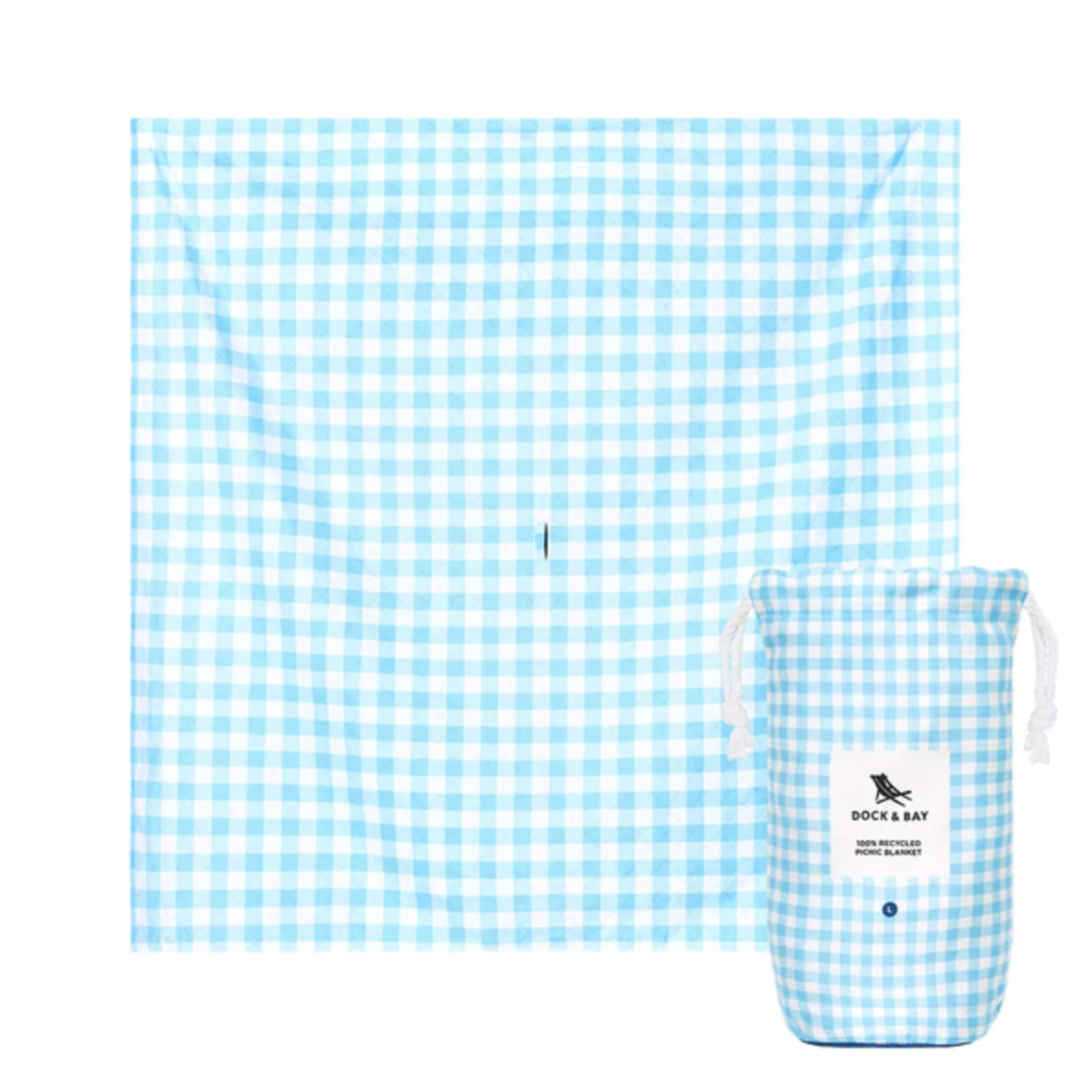 dock & bay blueberry pie picnic blanket