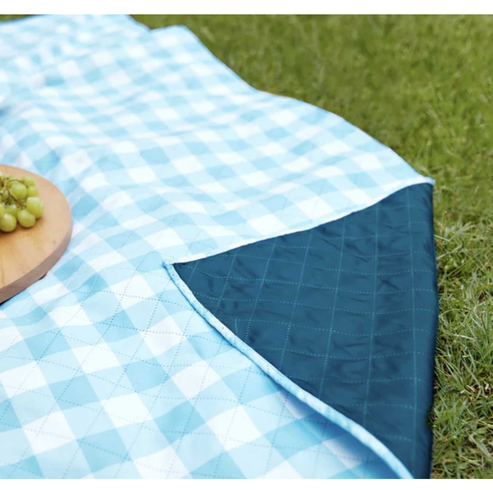 dock & bay blueberry pie picnic blanket