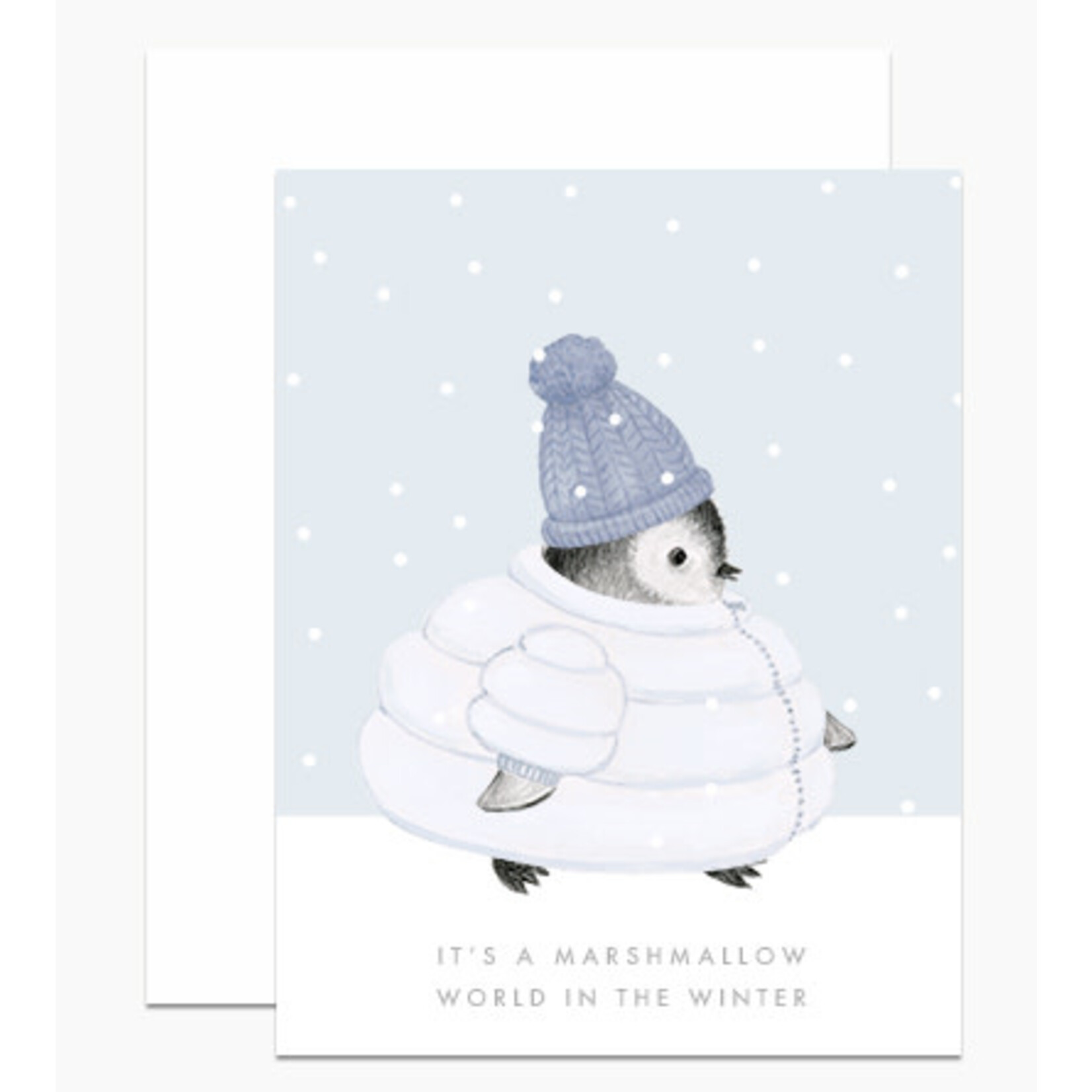 m. lynne designs marshmallow world card