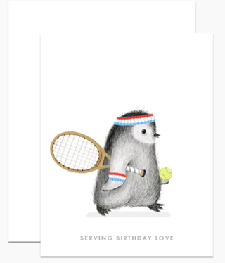 Serving Birthday Love Card