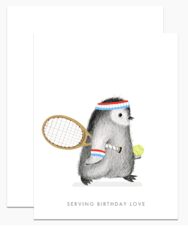 Serving Birthday Love Card