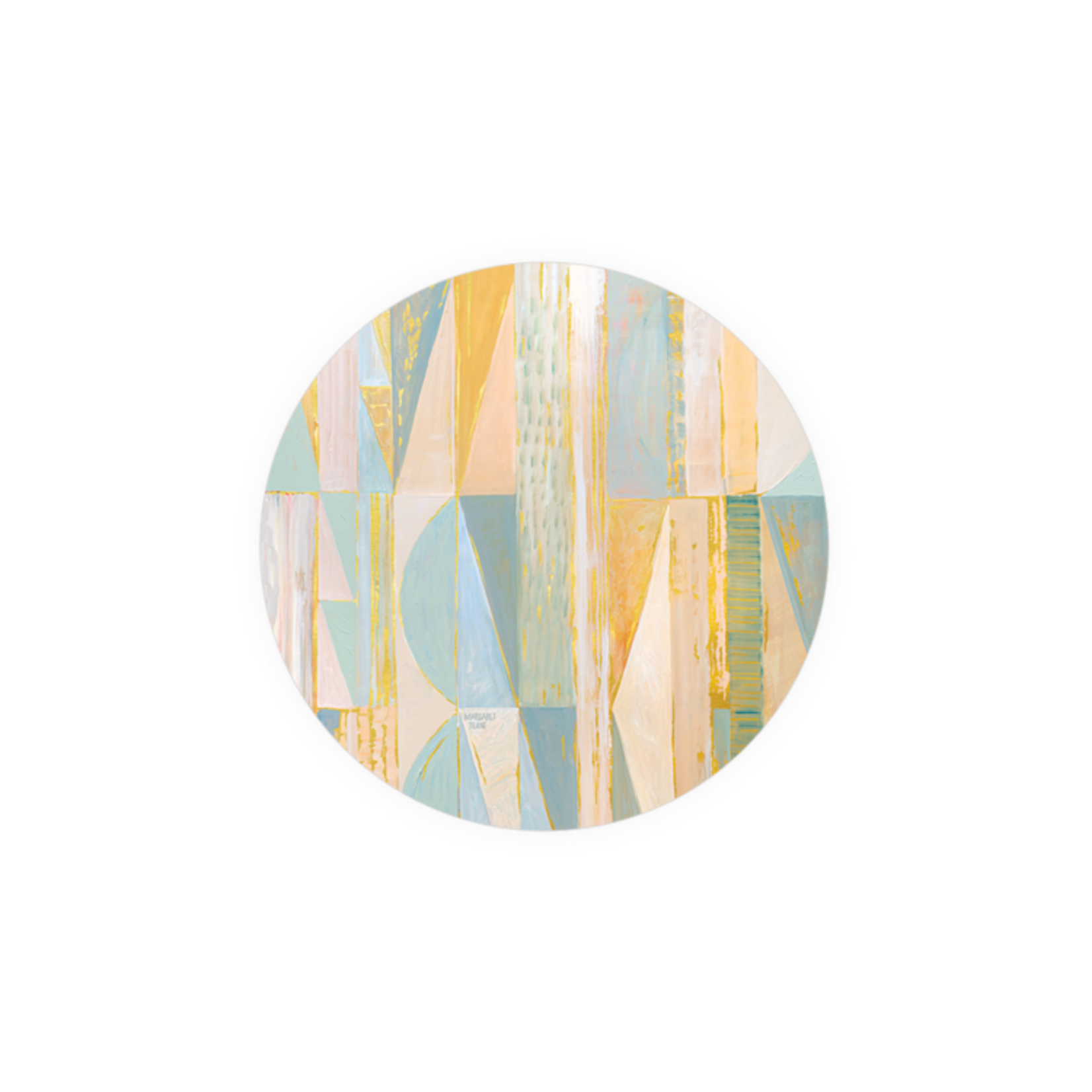 m. lynne designs morning melody single coaster