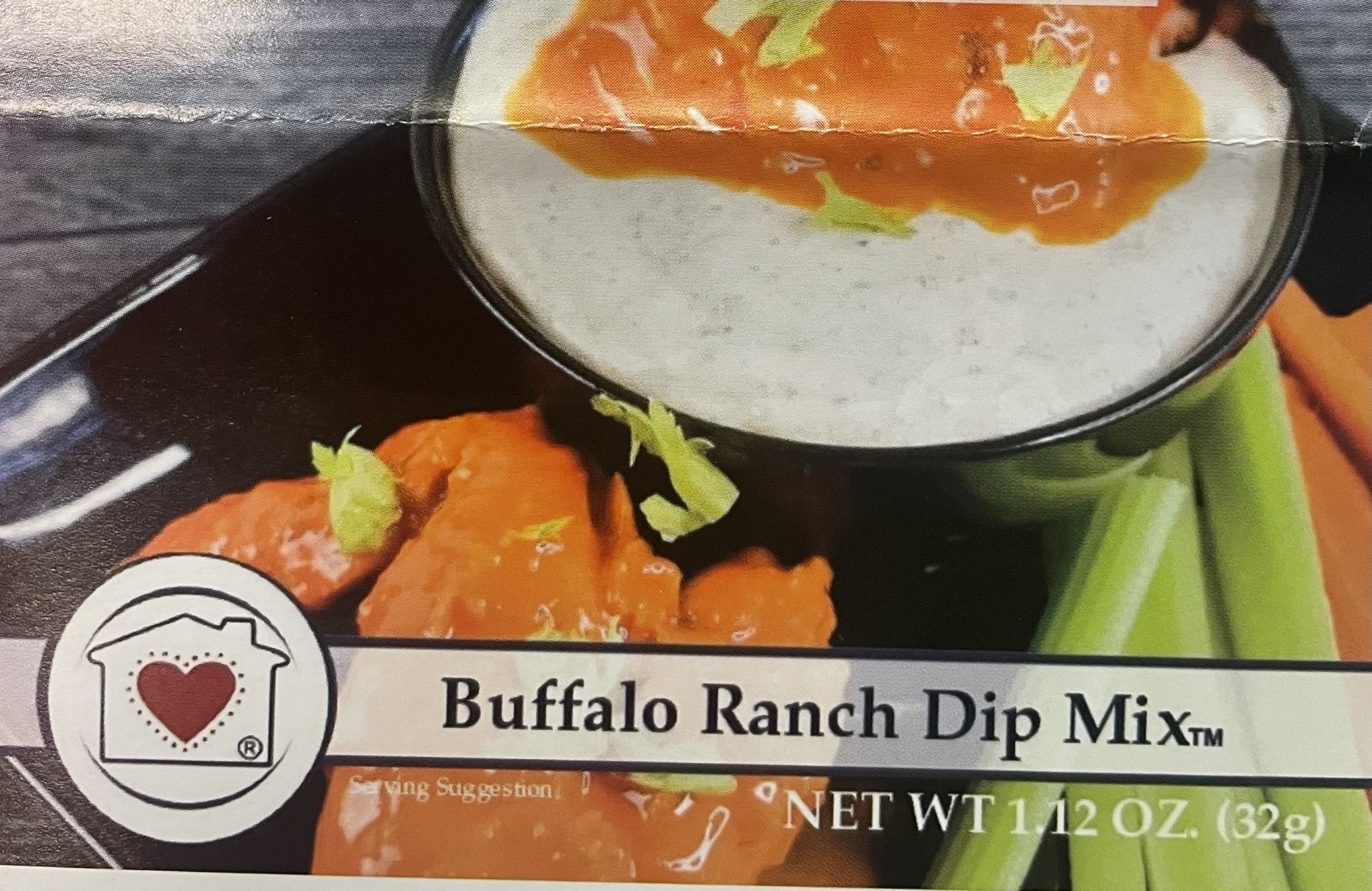 available at m. lynne designs Buffalo Ranch Dip Mix