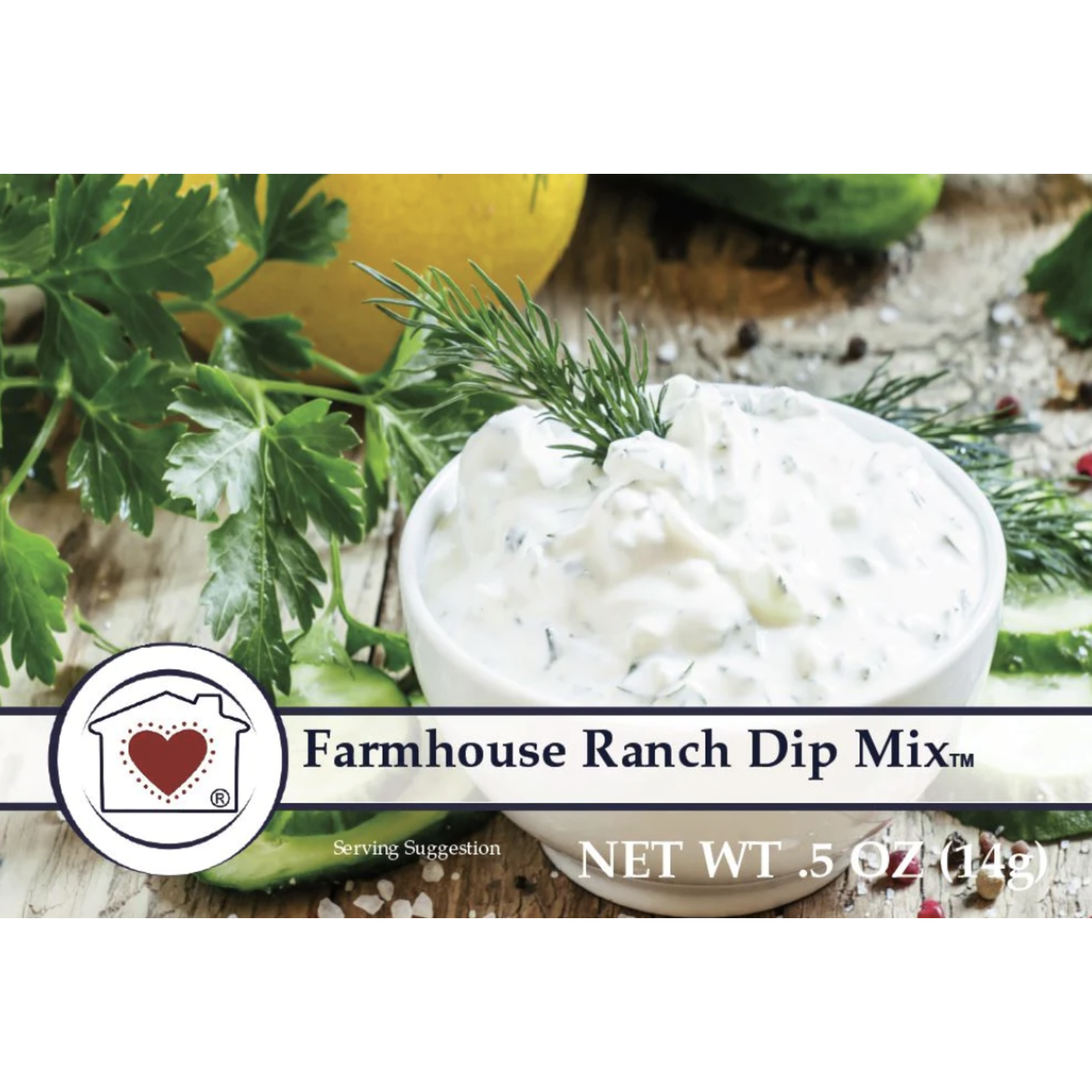 m. lynne designs mini farmhouse ranch dip