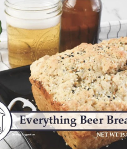 available at m. lynne designs Everything Beer Bread Mix