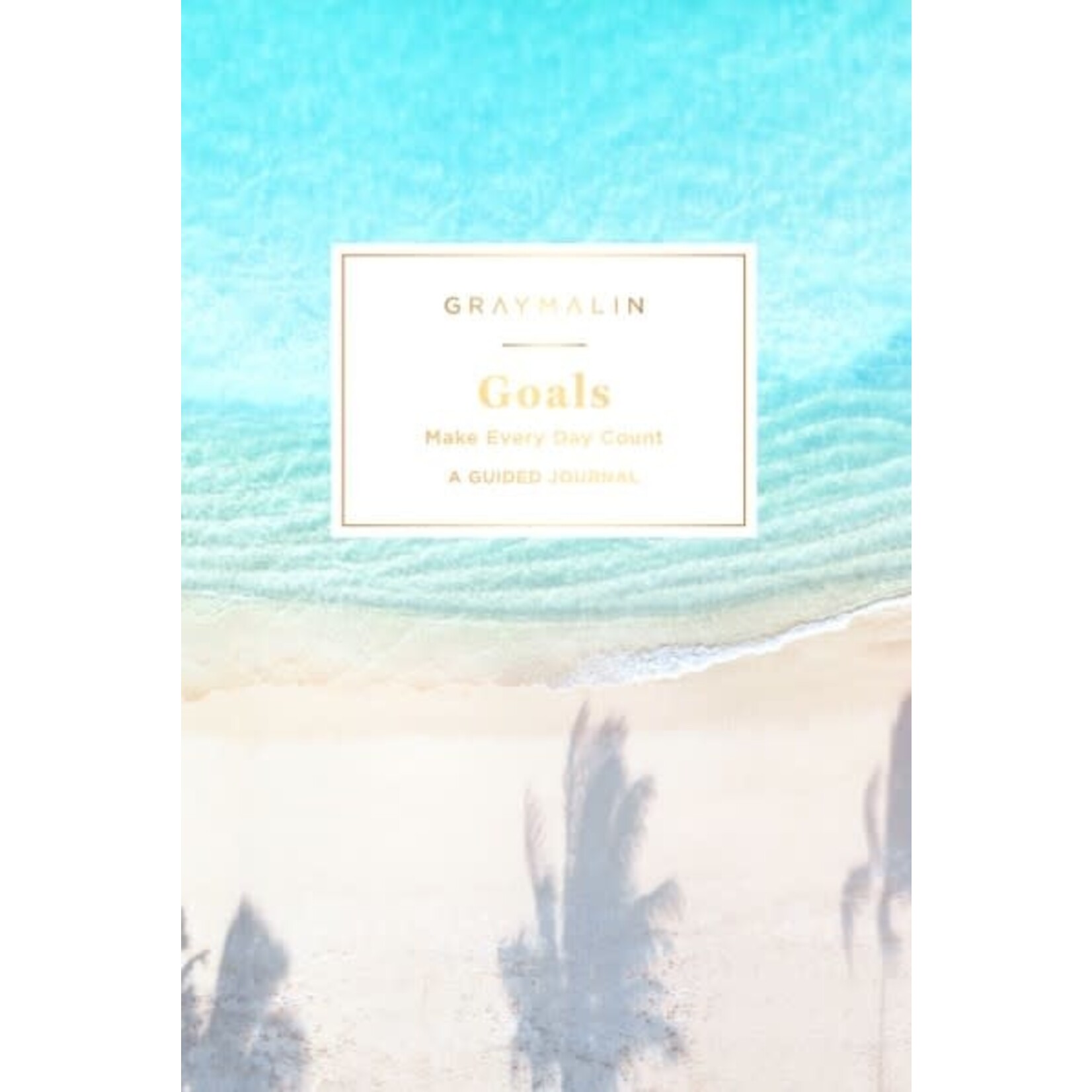 m. lynne designs gray malin: goals guided journal book