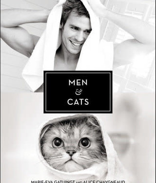 available at m. lynne designs Men and Cats Book