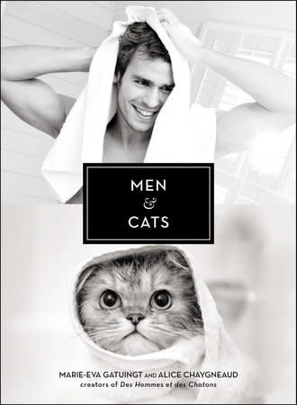 available at m. lynne designs Men and Cats Book