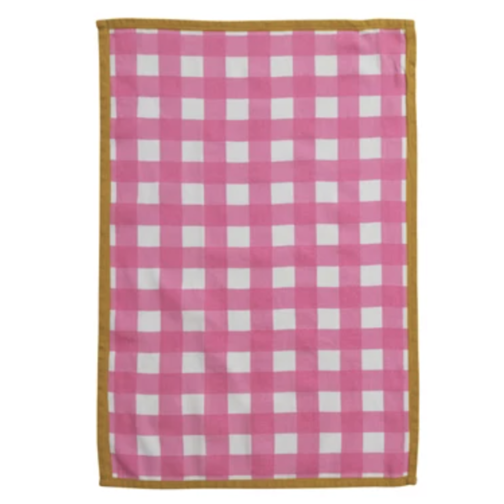 m. lynne designs gingham tea towel