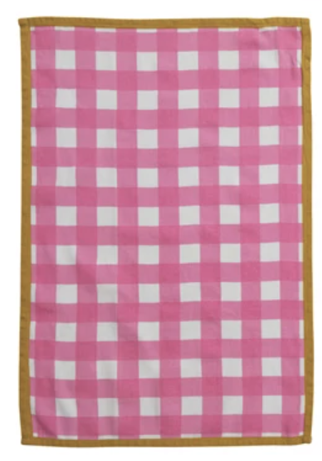 available at m. lynne designs Gingham Tea Towel