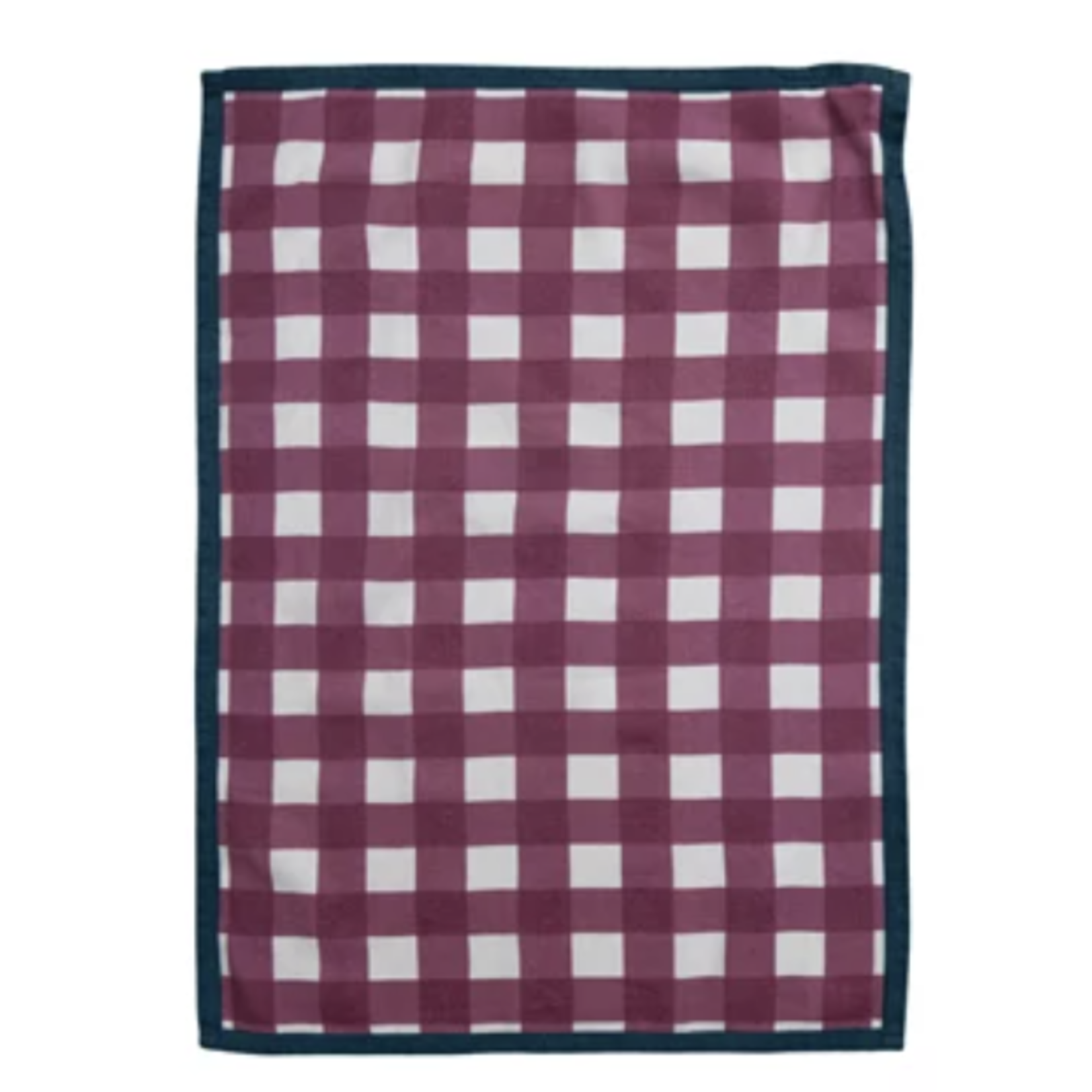 m. lynne designs gingham tea towel
