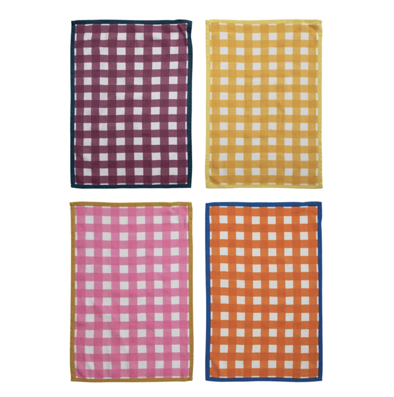 available at m. lynne designs Gingham Tea Towel