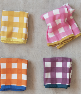 available at m. lynne designs Gingham Tea Towel