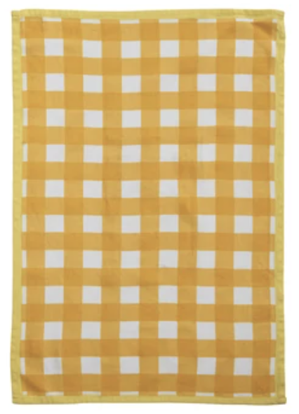 available at m. lynne designs Gingham Tea Towel