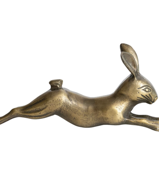 available at m. lynne designs antique brass rabbit